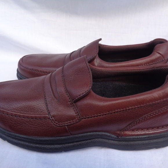 Rockport Mens Loafers Shoes Size 7.5M MW141 Brown main image 4